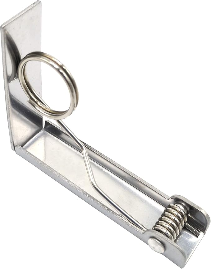 Latomex Tablecloth Clips 12 Packs Picnic Table Clips Stainless Steel Tablecloth Cover Clamps Table Cloth Holders Ideal for Home, Kitchen, Restaurant, Weeding, Picnic, Patio and Party(Up to 2.4")