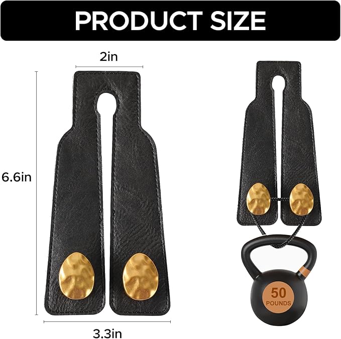 URIZZD 4 PCS Leather Car Seat Hooks for Headrest, Vehicle Hanger Storage Organizer Universal for Handbag Purse, Car Accessories Gift (Black-Gold-4 PCS)