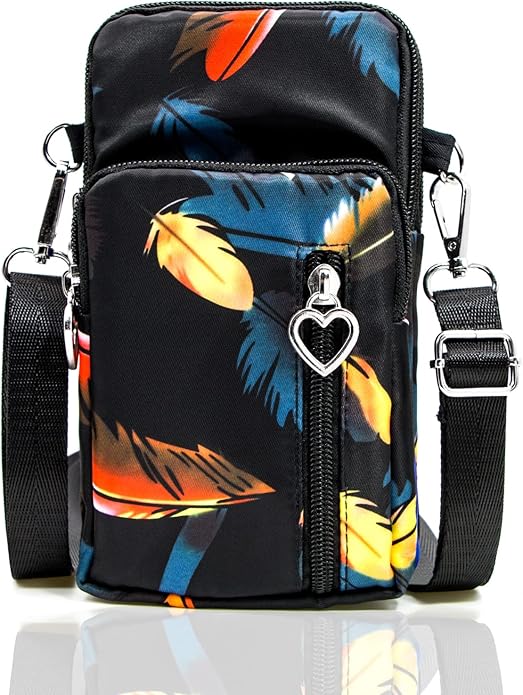 BIAOTIE Lightweight Small Crossbody bags Cell Phone Purses Travel Pouch Shoulder Bag for Women