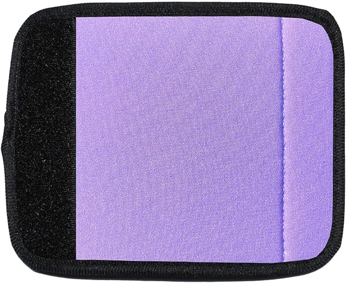Gowraps Neoprene Luggage Handle Wraps for Suitcases Bright Color Luggage Tags/Handle Wraps/Handle Covers-Violet