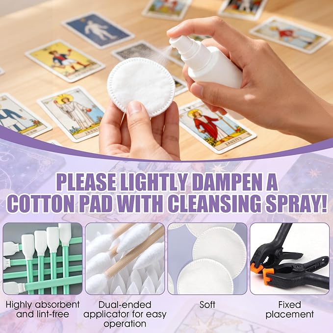 Card Care Clean Kit, Trading Card Cleaning Kit Includes Polishing Paste and Cleaning Spray Surface Care Effective Cleaning Repairing Scratches for Caring for Various Types of Cards