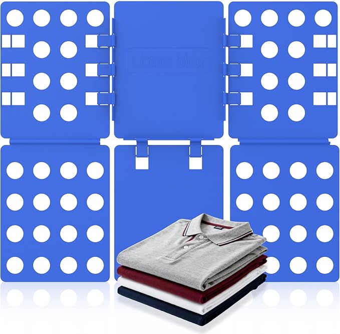 Shirt Folder V1 Shirt Folding Board Durable Clothes Folder Tshirt Organizer Easy and Fast Folding for Adults and Kids Laundry Liner