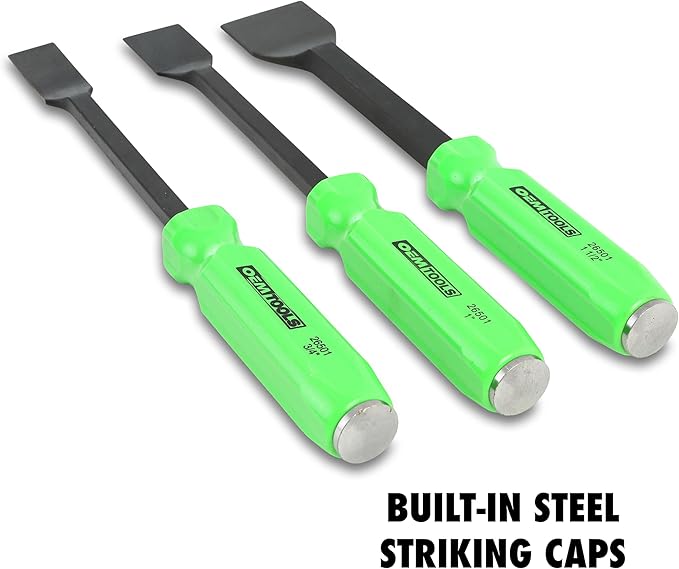 OEMTOOLS 26501 Gasket Scraper Tool, 3-Piece Automotive Tools for Removing Oil Pan Gasket, Valve Gasket Cover, Cleaning Scraper Set