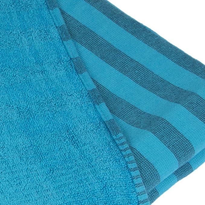 Clotho 4 Pack Turkish Towel - Oversized Beach Towel Set of 4 for Adults - Striped 100% Cotton 35 x 65 inch Variety Colors