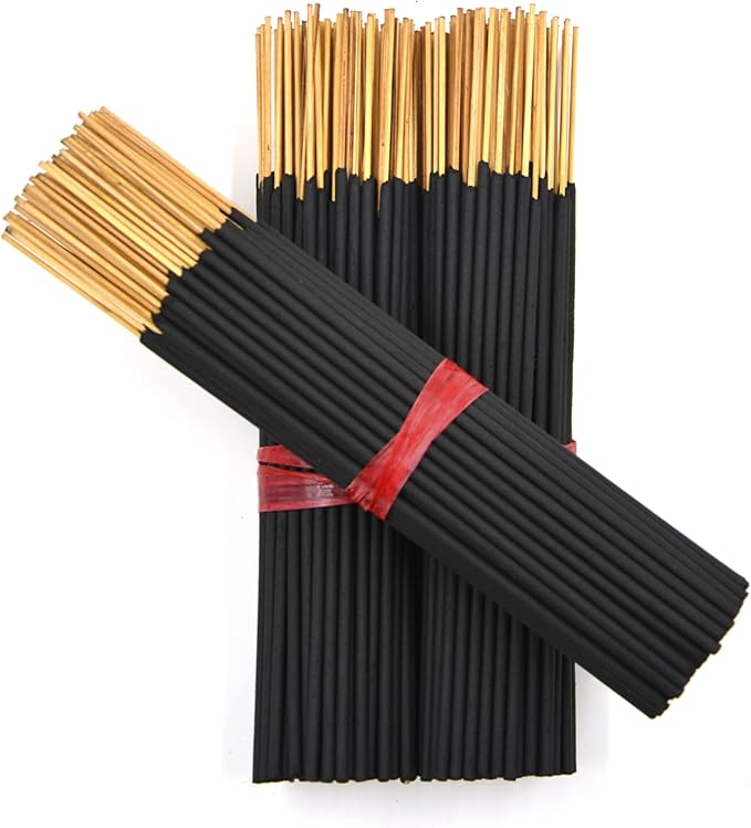 Vanilla Bean Exotic Incense Sticks 7 Inch - Bulk 1 Bundle 85 to 100 Sticks - Natural 7" Long Lasting Aroma That Burns for 30 to 45 Minutes.