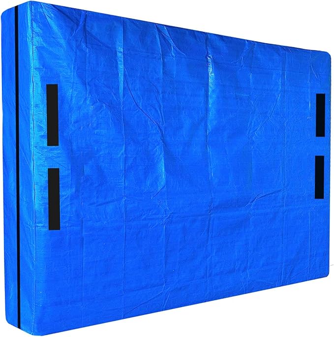SGPAC Heavy Duty Mattress Bags for Moving and Storage, Extra Thick Full Mattress Storage Bag, Mattress Cover for Moving with Reinforced Handles and Zipper Closure to Prevent Rips, Made of New Material