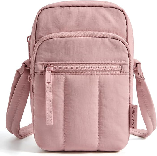BAGSMART Small Crossbody Bags for Women, Mini Cell Phone Cross body Purses Travel Wallet with RFID Blocking Card Slots
