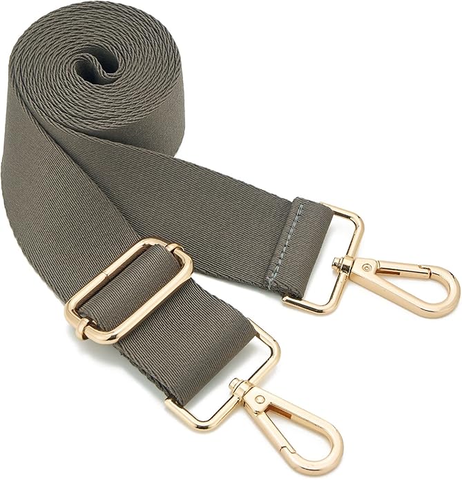 ZOOEASS Wide Shoulder Strap (Solid),Adjustable Replacement Belt Crossbody Canvas Bag Handbag