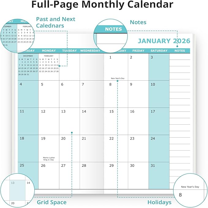 Pocket Calendar 2026-2027 for Purse, Two Year Monthly Planner Pocket Size, Jan 2026 to Dec 2027 Monthly Planner Small Size (6.5" x 3.5") - Lineage Flora