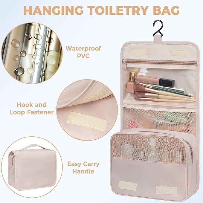 BAGAIL 9 Set Packing Cubes with Packing List Luggage Packing Organizers for Travel Accessories