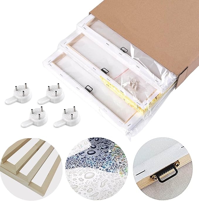 Yxbhhym-Large Living Room Wall Art Landscape Picture Painting Spring Forest Canvas Wall Art Natural Sun Tree Prints Art Green Room Decor Sunset Poster Office Artwork Home Bedroom Wall Décor