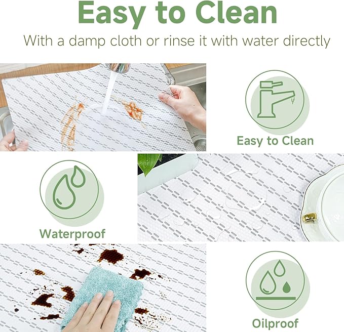 Shelf Liners 11 inch x 20 ft Shelf Liners for Kitchen cabinets nonstick Shelf Lining Drawer Mats EVA Protector for Cupboard (White Diagonal Stripes,11 inch x 20 ft)