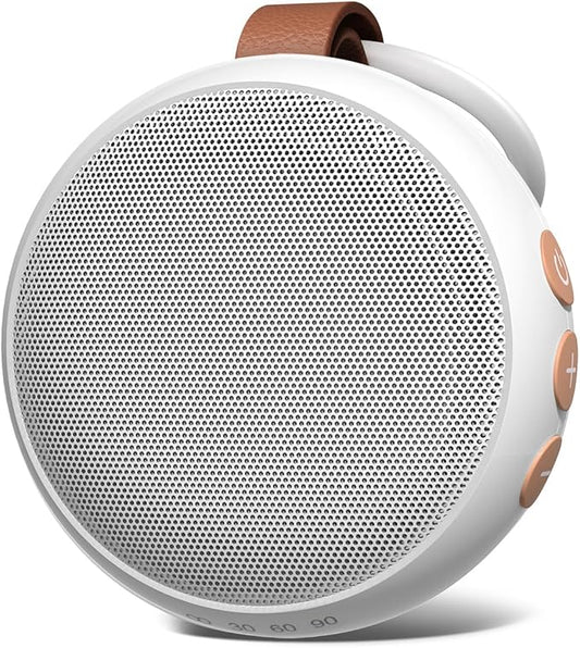 Mini White Noise Machine Sound Machine with 30 Soothing Sounds 32 Volume Levels Baby Portable Sleep Soother Rechargeable Travel Sound Therapy Pink Brown Noise Sleep Machine for Kid Adult
