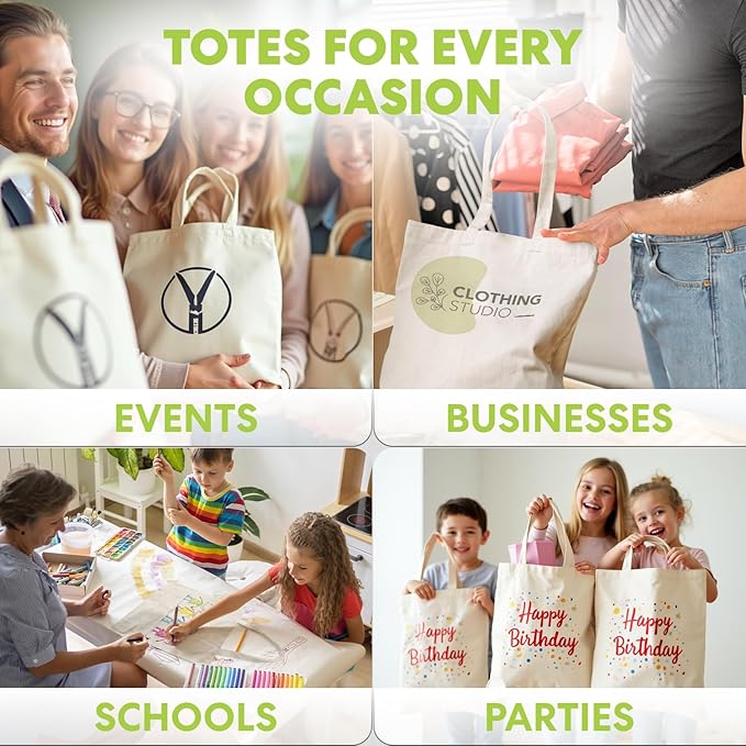 SIMPLI-MAGIC Canvas Tote Bags