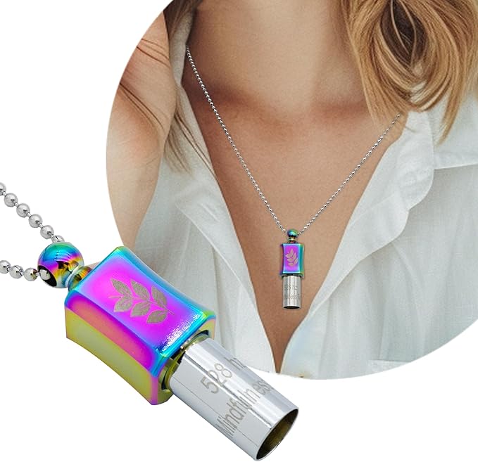 528 hz Meditation Necklace Breathing Necklace Frequency Sound Healing Devices Calm Mindfulness Tool 528 hz Whistle Relaxation,Stress Reduction and Concentration by Adjusting The Breathing