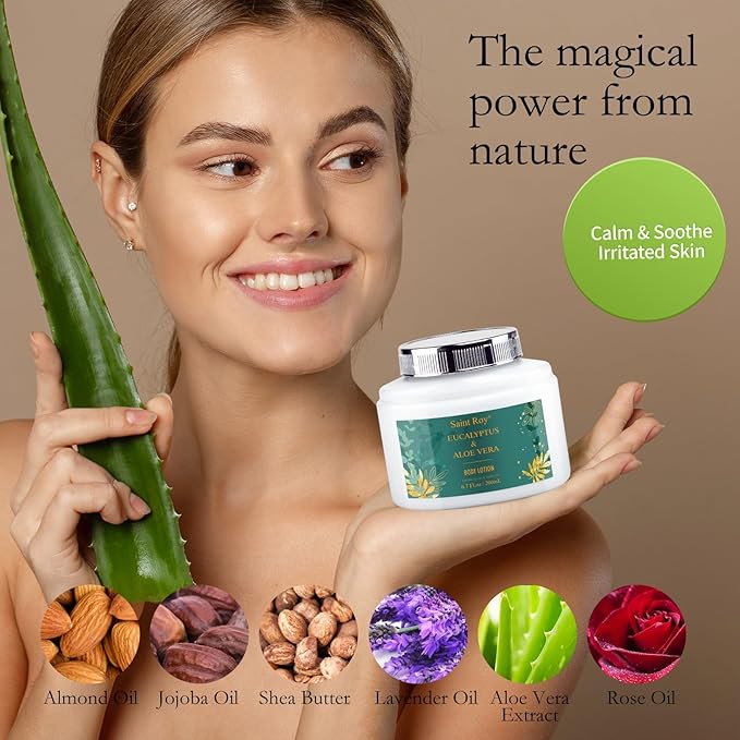 Spa Gift Basket Luxury bath and body Basket, Christmas Gifts for Women Her him, Bath Baskets for Women, 8 pcs Eucalyptus Aloe Spa shower gift, Birthday Gifts bath kit, Halloween gift Spa Kit