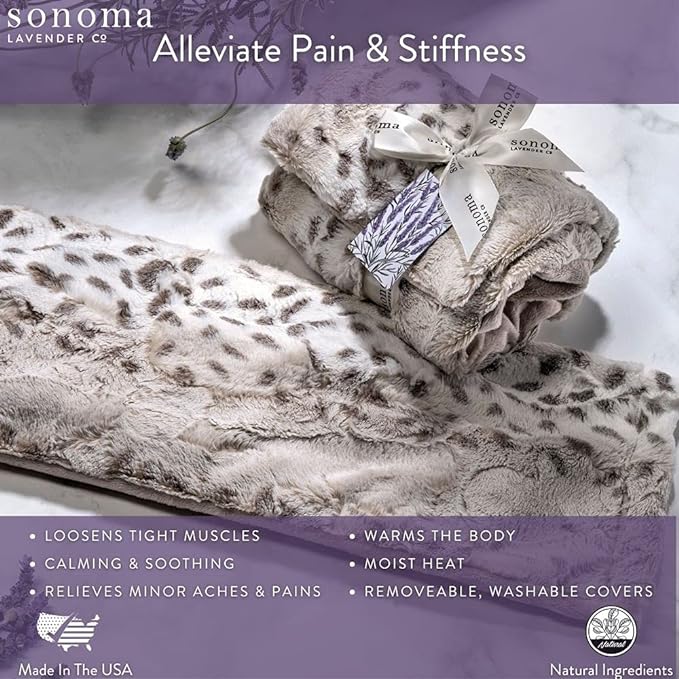 Sonoma Heated Luxury Spa Wrap - Eucalyptus