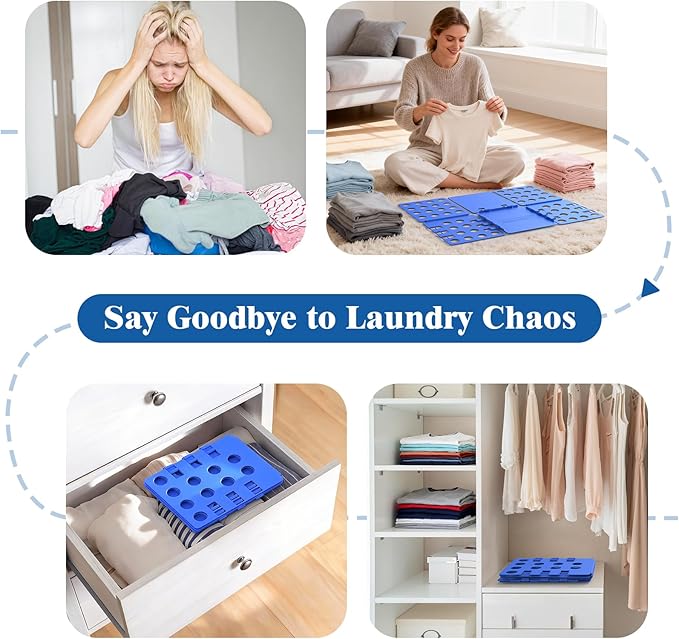 Shirt Folder V1 Shirt Folding Board Durable Clothes Folder Tshirt Organizer Easy and Fast Folding for Adults and Kids Laundry Liner