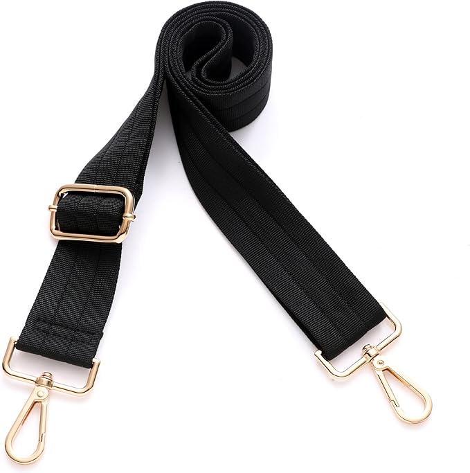 S-Jacorry Purse Strap Replacement Crossbody Wide Shoulder Strap Adjustable Canvas Straps Handbag Strap Replacement Belts