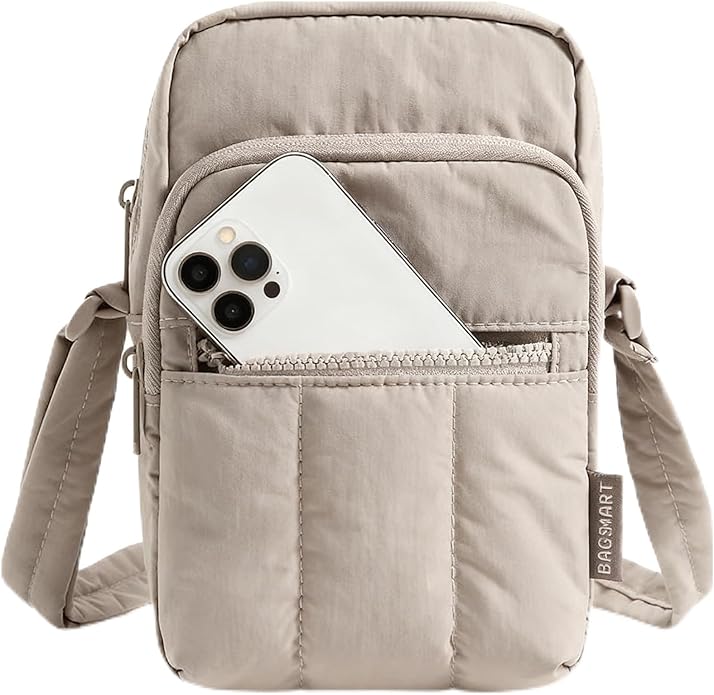 BAGSMART Small Crossbody Bags for Women, Mini Cell Phone Cross body Purses Travel Wallet with RFID Blocking Card Slots
