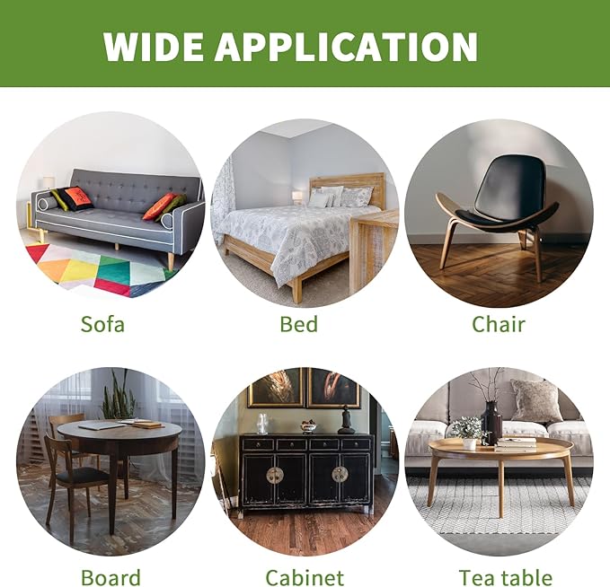 COVERCORNER Furniture Sliders 8 PCS - 2-in-1, 3.5-inch or 4-inch - Furniture Sliders for Carpet & Hardwood Floors! Furniture Movers Sliders & Sliders for Moving Furniture Easily & Safely!