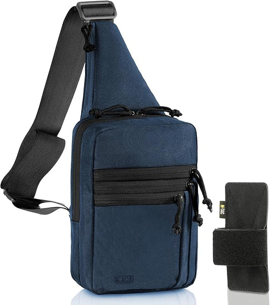 M-Tac CCW Sling Bag for Men & Women - EDC Shoulder Bag Tactical - Crossbody Concealed Carry Bag - Mens Chest Pack