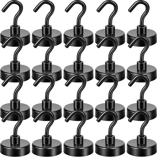 Neosmuk Magnetic Hooks, Cruise Ship Essentials, 26#,Black