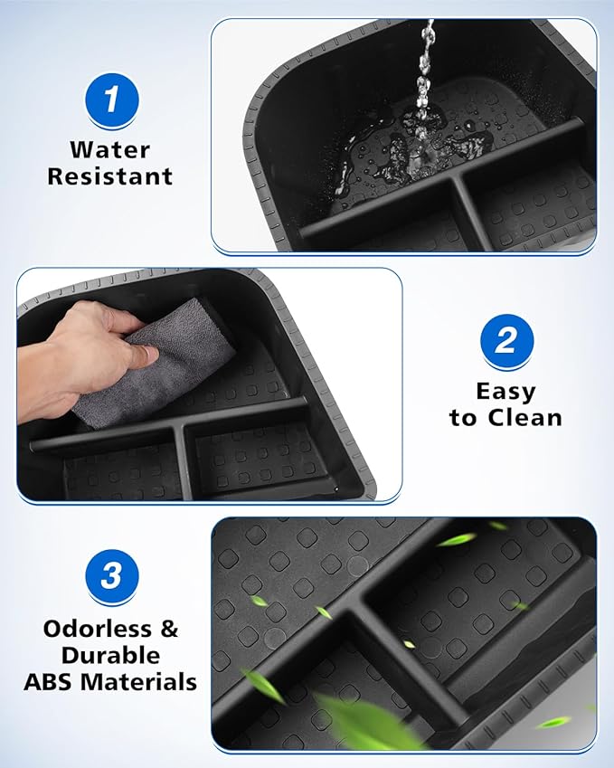 Karltys Trunk Organizer for SUV, 2 Pcs Car Trunk Organizer Waterproof Trunk Storage Bin Boxes, Rear Trunk Organizer Side Pockets for Toyota Corolla Cross Accessories 2022-2025 2026 (Not for Hybrid)