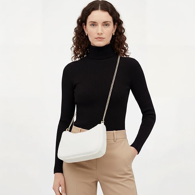 VODIU Clutch Tote Handbags with 2 Removable Straps and Zipper Closure Crossbody Bags Shoulder Purse Handbag for Women