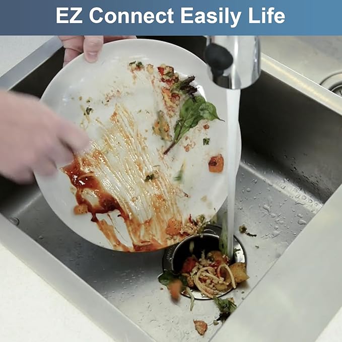 Power Cord Compatible with insinkerator Garbage Disposal 3.8Foot Power Cord for EZ Connect Power and Advanced Series Continuous Feed Food Waste Disposer Models, Compatible with CRD-EZ