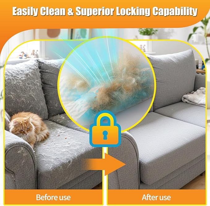 80 Count Duster Refills with 1 Short Handle & 3 ft Extendable Handle, Compatible with Swiffer Duster, 180° Disposable Microfiber Cleaning Dusters, Unscented