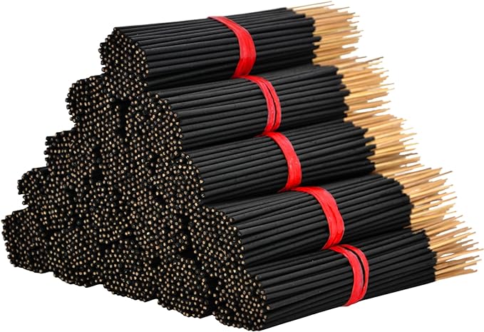 Vanilla Bean Exotic Incense Sticks 7 Inch - Bulk 1 Bundle 85 to 100 Sticks - Natural 7" Long Lasting Aroma That Burns for 30 to 45 Minutes.