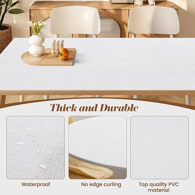 Drawer Shelf Liner for Kitchen Cabinets Non-Adhesive, Non Slip Shelf Paper Waterproof Thickened Cabinet Liners for Shelves, Strong Grip Mats for Cupboard, Dresser, Pantry, White, 12 in x 30 FT
