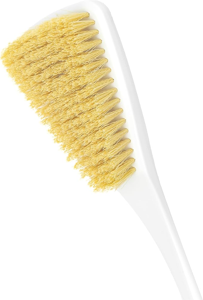 Fuller Brush Exfoliator & Scrub Body Brush - 16-inch Contoured Handle with Polyester Bristles - an All-Over Reach Including Back, Neck, Shoulders & Feet - Soft, Durable & Gentle on Your Skin (2-Pack)