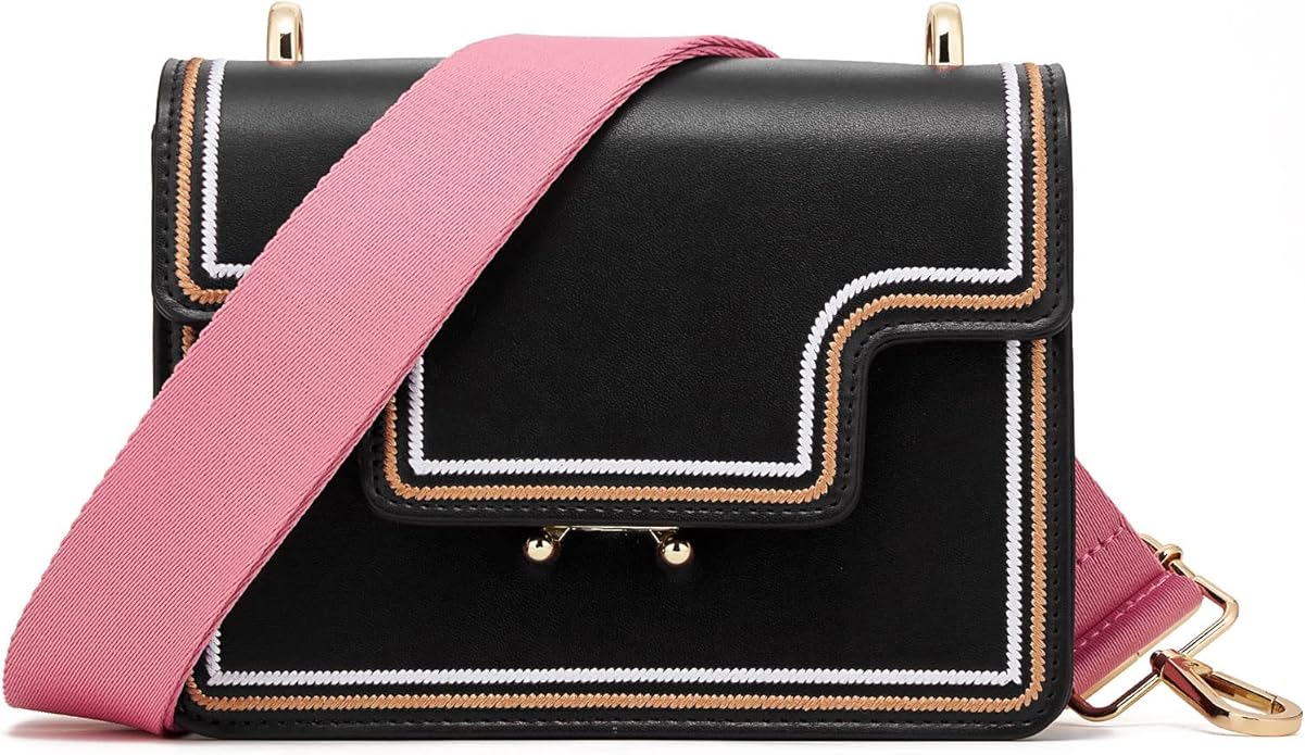 ZOOEASS Wide Shoulder Strap (Solid),Adjustable Replacement Belt Crossbody Canvas Bag Handbag