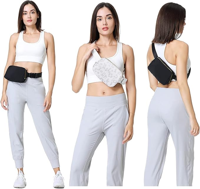 VOROLO Fanny Pack For Women And Men Crossbody Bag Belt Bag with Adjustable Strap Graduation Gifts