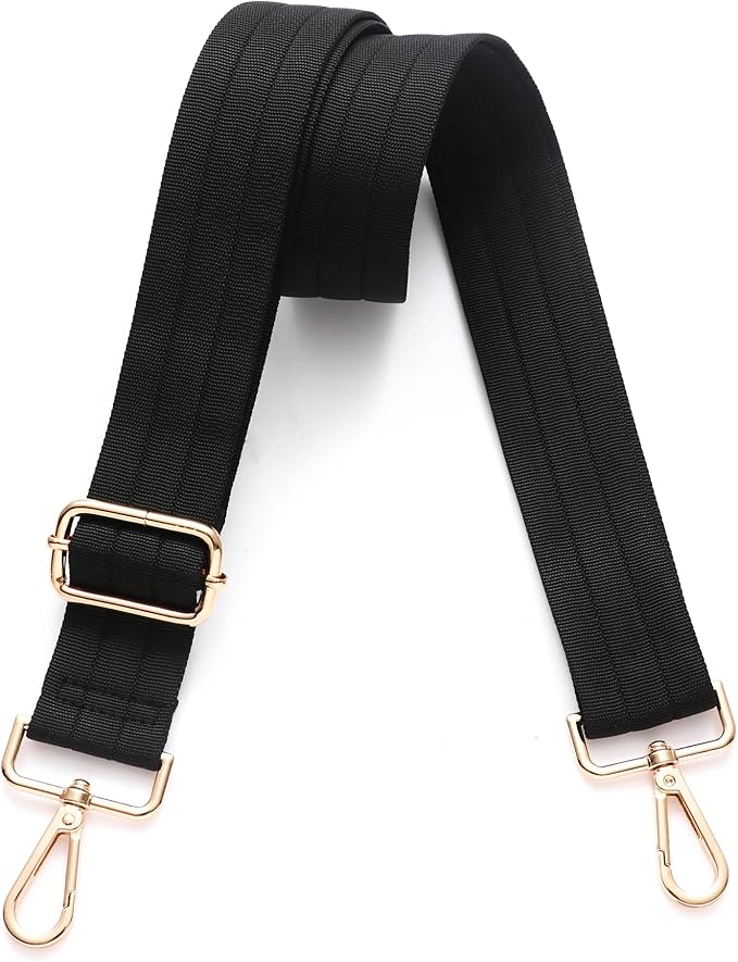 S-Jacorry Purse Strap Replacement Crossbody Wide Shoulder Strap Adjustable Canvas Straps Handbag Strap Replacement Belts