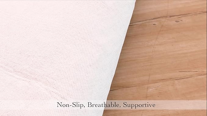 Mohawk Home 10' x 14' Premium Luxury Non Slip Rug Pad 1/4 Thick Dual Surface Felt + Rubber Gripper - Safe for All Floors, Synthetic Fiber, Grey