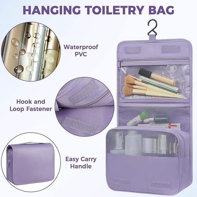BAGAIL 9-Piece Packing Cube Set with Packing List, Luggage Packing Organizers for Travel Accessories