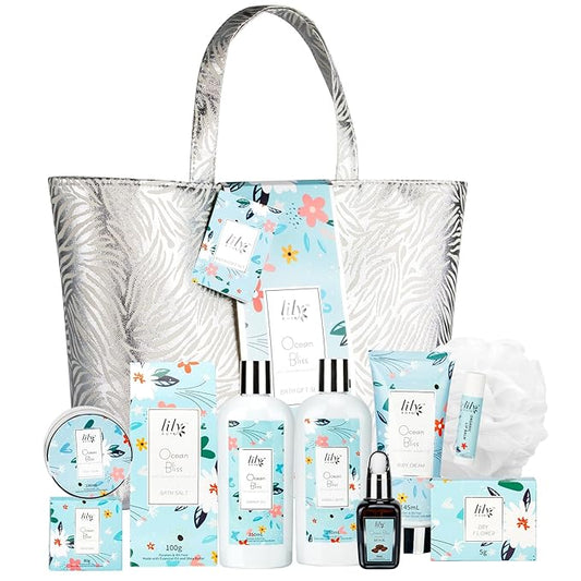 Christmas Gifts for Women - XXXL Bag Spa Gift Set, Luxury Bath and Body Gift Bag Set for Women, Spa Kit Pampering Gifts, Mothers Day Gift for Mom, Birthday Gifts, Spa Bath Gift Set for Holiday