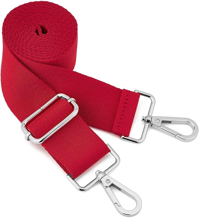 ZOOEASS Wide Shoulder Strap (Solid), Adjustable Replacement Belt Crossbody Canvas Bag Handbag