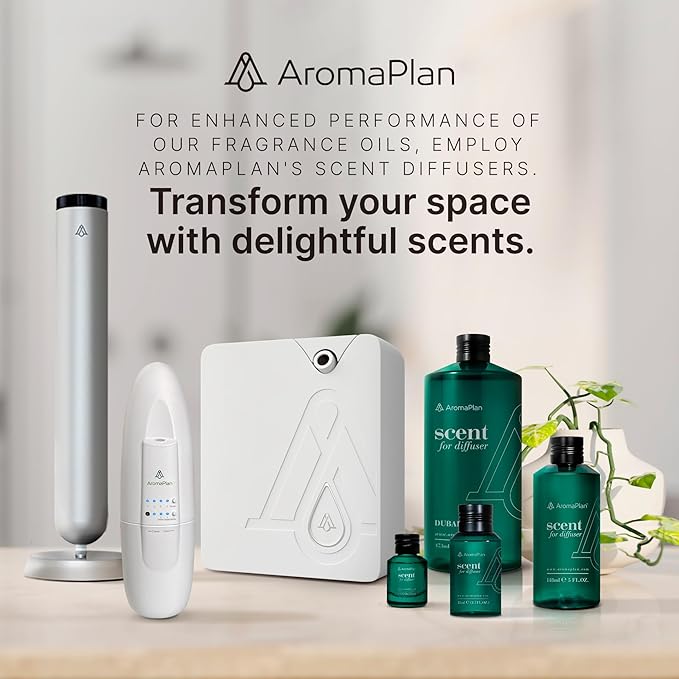 AromaPlan Hotel Scents Cozy Cashmere 5 Fl Oz (148ml), Home Luxury Aroma & Hotel Fragrance Diffuser Oil- Hotel Diffuser Oil for Aromatherapy- USA Made, Bigger Bottle, Bolder Aroma & Longer Lasting