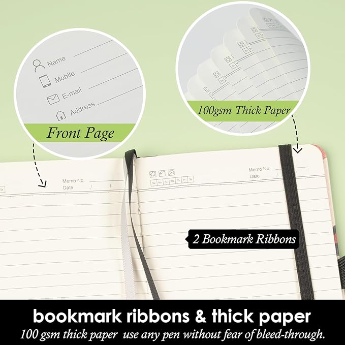 Small Journal Notebook, 3 Pack Mini Pocket Notepad with Pen, A6 (3.7" x 5.7") Leopard Cover Lined Notebook Journals for Women, 100GSM Paper, Prefect for Office Home School Supplies