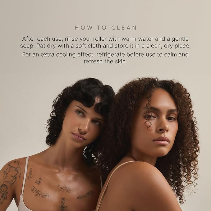 304-Grade Stainless Steel Facial Roller, Face Roller for Eyes, Double Chin, Jawline & Neck, Reduce Puffiness & Improve Wrinkles, Massage Tool for Anti-Aging, Lifting & Lymphatic Drainage