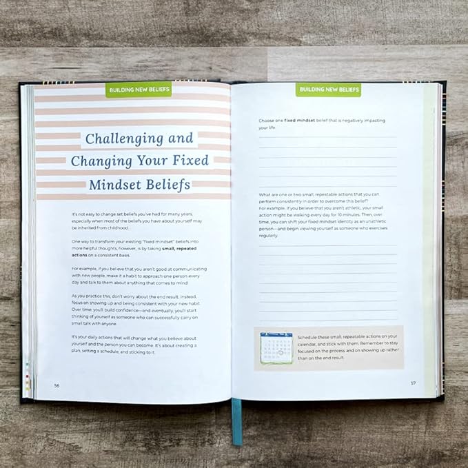 Big Life Journal - Adult Edition - Gender-Neutral Guided Journal, Self Improvement & Growth Mindset Planner, Positivity & Motivational Goal Oriented Prompts, Manage Anxiety and Create Healthy Habits