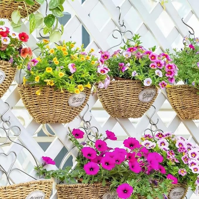 10 Pcs Heavy Duty 4.7 Inches Extra Large S Shape Hooks Heavy-Duty Metal Hanging Hooks Apply Kitchenware Bathroom Utensils Plants Towels Gardening Multiple uses Tools (Silver)