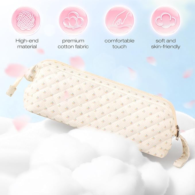 Quilted Hair Tool Travel Bag, Shark Flex Style Travel Case For Dyson Hair Dryer Airwrap Bag, Curling Iron Bags Quilted For Shark Dyson Revlon Organizer Accessories (A-Flower)