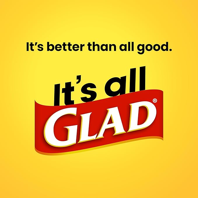 Glad ForceFlex Heavy Duty Trash Bags With Clorox, Mountain Air, 30 Gal (Package May Vary) 50 Count (Pack of 3)
