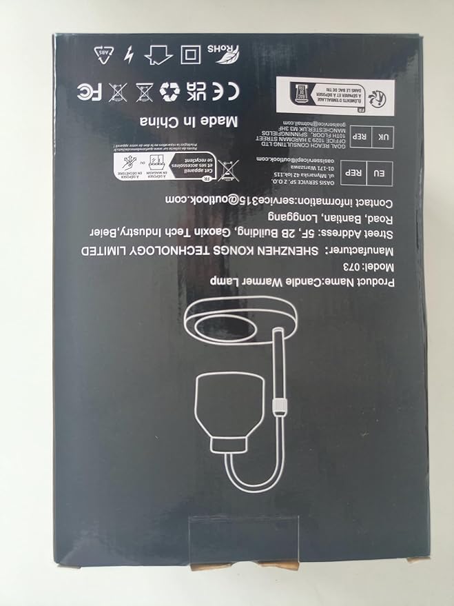 Candle Warmer Lamp with Dimmer Adjustable Height, 2/4/8H Timer,Vintage Home Decor for Scented Jar