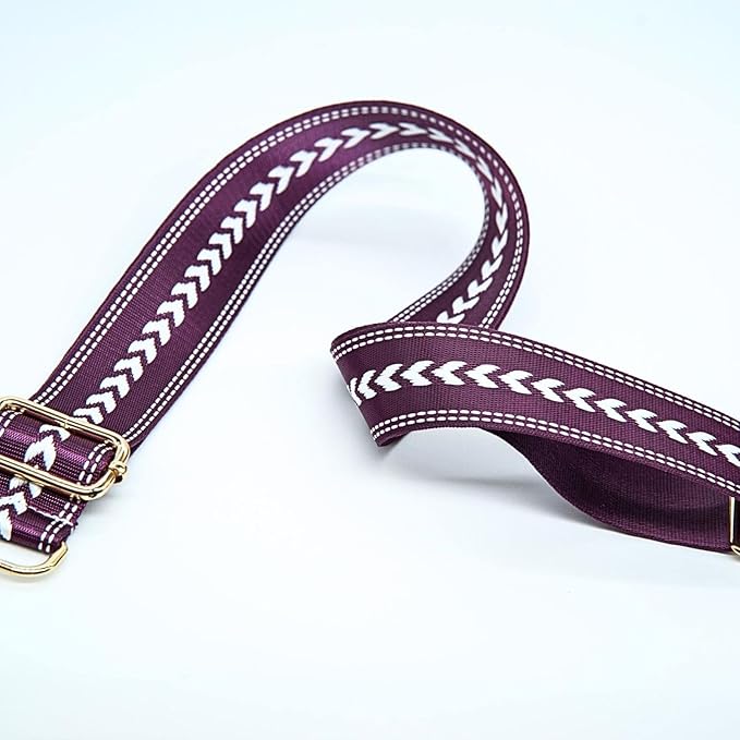 S&loyoe Purse Straps Replacement Crossbody Bag Strap Adjustable Wide Guitar Straps for Handbags 1.5inch